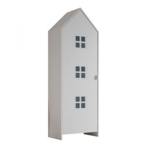 Armoire Casami Bruges Avec Porte En Satin Blanc