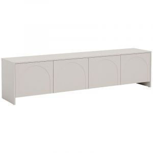 Meuble TV avec 4 portes - Beige - NALYRA de Maison Céphy