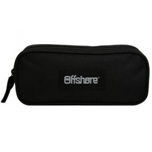 Trousse rectangulaire OFFSHORE 2 compartiments noire