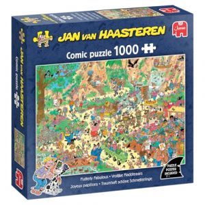 Diset Puzzle 1000 pièces : Joyeux papillons - JVH