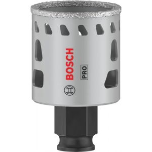 Bosch 1 scie cloche PRO Tile Power Change Plus (pour carrelage dur, carrelage souple, diamètre 41 mm, accessoires professionnels, perceuse/visseuse)