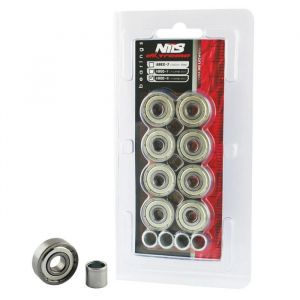Roulement NILS Extreme ABEC-9 Carbon (x8)
