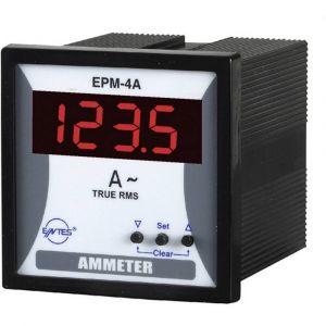 Entes Ampéremètre programmable pour courants monophasés AC EPM-4A-72