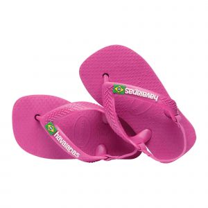 Havaianas Sandales Brasil II Rose - Couleur Rose - Taille 19