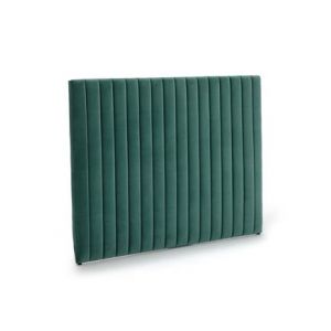 Tête de lit en velours JÉDÉON Vert Couleur Vert Taille 180 cm