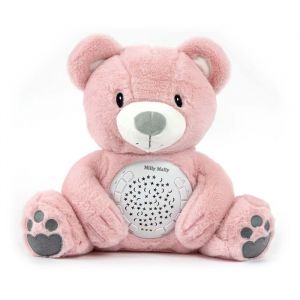 Milly Mally Peluche projecteur Ours Rose