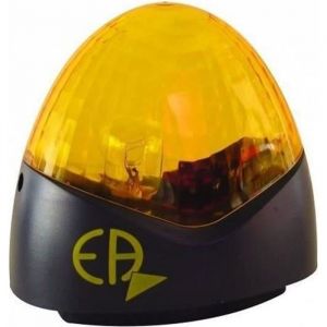 Accessoire de portail - Feu clignotant Orange - 230V - 40W - Signalisation automatique