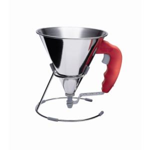 De Buyer Entonnoir &agrave; piston automatique Kwik (0,8 L)