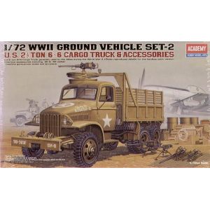 Academy Maquette camion u.s. 6x6 2.5 t avec accessoires