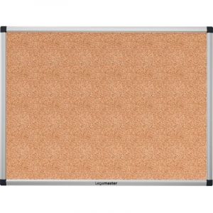 Legamaster UNITE Tableau en liège - 45 x 60 cm - Tableau d'affichage à suspendre avec support mural - 100% liège naturel avec cadre en aluminium extra léger pour épingler des notes
