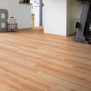 Image de Rev&ecirc;ment de Sol vinyle pvc 140X600Cm, Effet Parquet Bois de Ch&ecirc;ne Clair