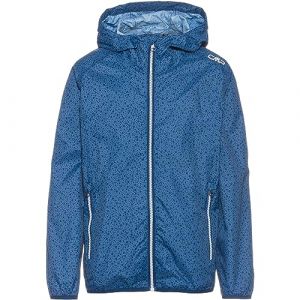 CMP Veste Kid G avec capuche anti-pluie, Bleu, 176