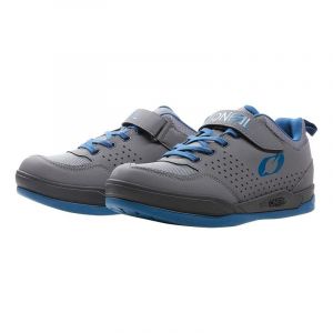 Image de O'neal Flow SPD Shoes Men, gris/bleu EU 41 Chaussures VTT à cales