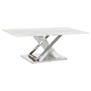 Image de Table Basse DKD Home Decor Verre Acier 120 x 60 x 42 cm