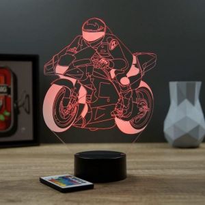 Lampe illusion 3D Moto GP