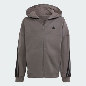 Adidas Veste de survêtement zippée à capuche Future Icons 3-Stripes