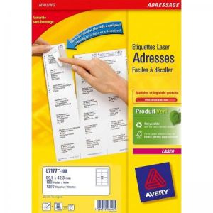 Avery-Zweckform Boîte de 800 étiquettes laser 99,1 x 42,3 mm