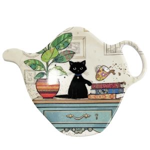 Repose sachet thé Chaton Bureau Kiub Bug Art