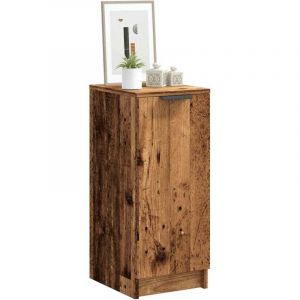 VidaXL Armoire &agrave; chaussures vieux bois 29,5x35x70 cm bois ing&eacute;nierie