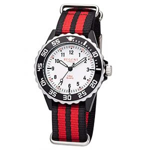 Regent Enfants Unisexes Analogue Quartz Montre avec Bracelet en Textile 12400277