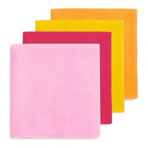 Pano de microfibra reciclada happy rainbow sunrise 4 unidades - DIVINE GENIUS