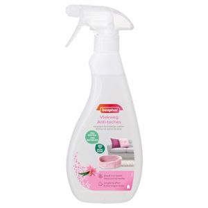 Beaphar Spray Anti-Taches aux Probiotiques – Élimine Les Taches tenaces – Idéal pour Les Taches sur Les Textiles – Favorise Un microbiome sain de Votre intérieur – Action Longue durée – 500 ML