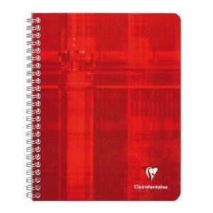 Image de Clairefontaine Metric (885C) - Cahier reliure intégrale 180P 16.5x21 ligné 8mm (90g)