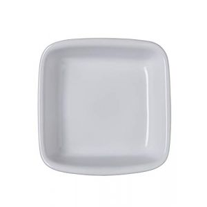 Pyrex PLAT FOUR CARRE BLANC 24 CERAMIQUE SUPREME
