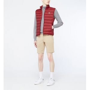 Serge blanco Doudoune fine sans manches et son sac de rangement Rouge - Couleur Rouge - Taille M