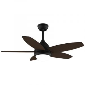 Cecotec EnergySilence Aero 4200 Noir&Darkwood Ventilateur de Plafond avec Lumière et Contrôle 53W