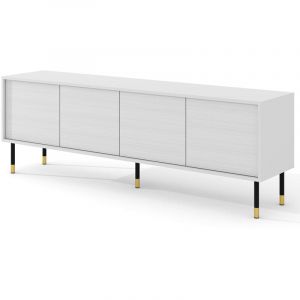Novara - meuble tv - 180 cm - Blanc