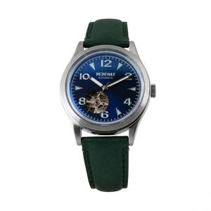 Beuchat Montre Mixte Intemps - BEU0109-91 Bracelet Cuir Noir