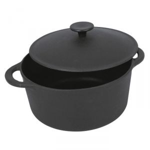 Image de Crealys 503296 - Cocotte en fonte 26 cm