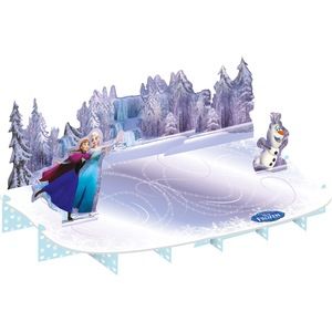 Image de Amscan Socle pour g&acirc;teau La Reine des Neiges