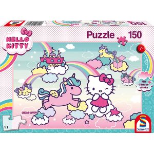 Schmidt Kitty Glitter Puzzle, Kitty's Unicorn Spiele