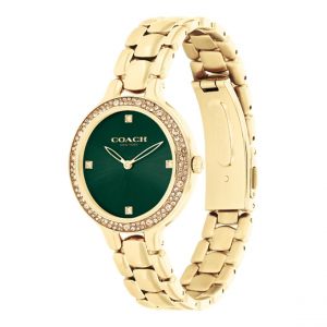 Coach Montre Femme Chelsea - 14504251 Bracelet Acier Dor&eacute;