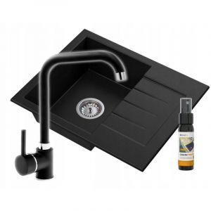 Granitan - vier en granit robinetterie murale siphon prevex