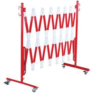 Certeo CrashStop, Barrière extensible, avec 2 pieds équipés de