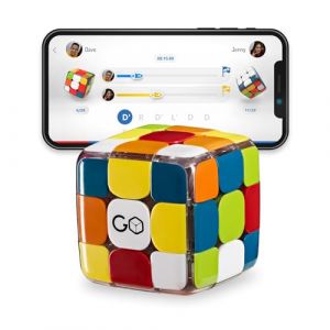 GoCube Edge Cube électronique con connexion Bluetooth Cube de Speed de 3 x 3 primé Smart Cube e Interactive con app. Puzzle Ste