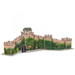Dam Puzzle 3d en carton de la grande muraille de chine. 21 pi&egrave;ces.
