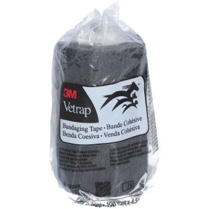 Vetrap Fascia Elastica Nera 10 Cm