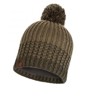 Image de Buff Knitted & Polar Hat Borae - Bonnet taille One Size, noir/vert olive