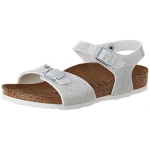 Birkenstock Sandales finition glitter avec boucles Argent - Taille 30