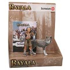 Schleich Figurine Le monde des Elfes: Gregis et loup