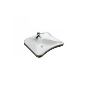 Ideal Standard LAVABO ERGONOMIQUE, SANS TROP PLEIN MATURA 2 LG : 67CM CÉRAMIQUE BLANC RÉF. J445201