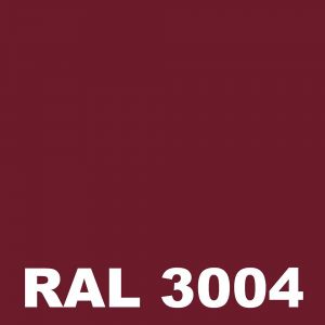 Peinture Fer Monocouche - Metaltop - Rouge pourpre - RAL 3004 - Pot 1L
