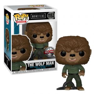 Funko THE WOLF MAN / MONSTERS / FIGURINE POP / EXCLUSIVE SPECIAL EDITION