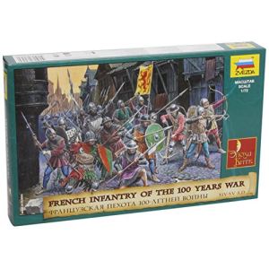 Image de Zvezda Maquette Infanterie française guerre de 100 ans - Echelle 1:72