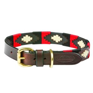 Weatherbeeta Collier pour chien en cuir Polo