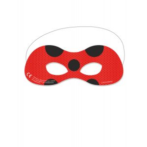 Procos 6 Masques en carton Miraculous Ladybug